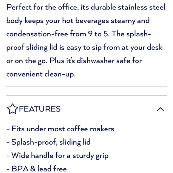 Manna Hydration White/fog with light shimmer 12 oz. Hot/cold mug (4 available) - Picture 3 of 3